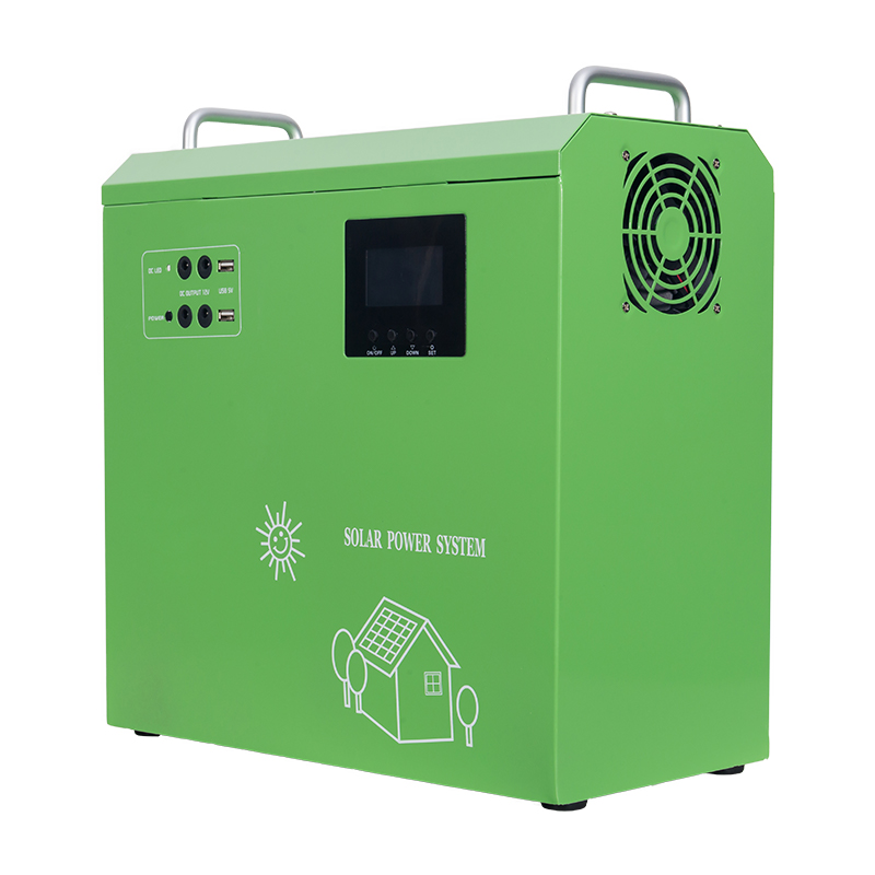 Système d'alimentation solaire hors réseau solaire monophasé Green Box pour applications domestiques